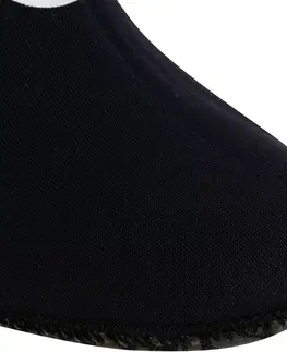 otužovanie Neoprénové topánky na potápanie 3 mm čierne
