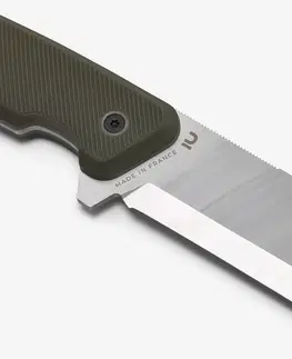 poľovníc Poľovnícky nôž Sika 90 FR s pevnou čepeľou 13 cm so zelenou rukoväťou