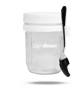 Ostatné príslušenstvo pre cvičenie GymBeam Raňajkový pohár White 350 ml