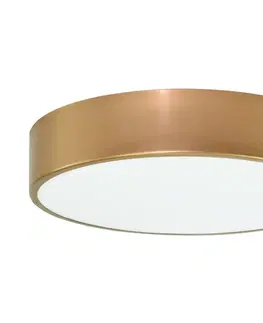 Svietidlá  Kúpeľňové stropné svietidlo CLEO 3xE27/24W/230V pr. 40 cm zlatá IP54 