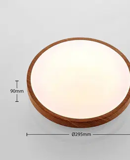 Stropné svietidlá Lindby Lindby Mendosa stropné LED svietidlo okrúhle