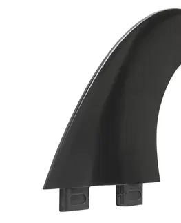 surf Plutvičky kompatibilné s úchytmi FCS čierne 3 ks