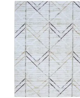 Moderné koberce Tlačený koberec  Chenille Print Rug 0,8/1,5 7941