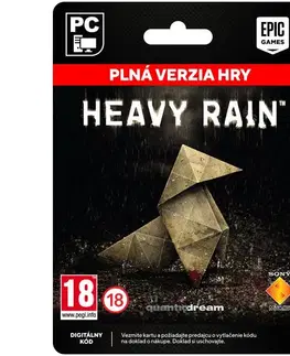 Hry na PC Heavy Rain [Steam]