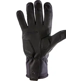 rukavice Zimné cyklistické rukavice 900 čierne