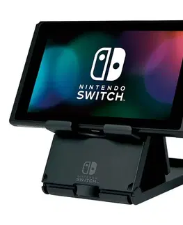 Príslušenstvo k herným konzolám HORI stojan pre konzoly Nintendo Switch, čierny NSW-029U
