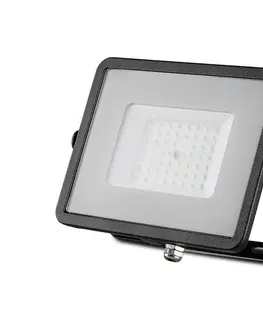 Svietidlá  LED Reflektor SAMSUNG CHIP LED/50W/230V 6500K IP65 čierna 