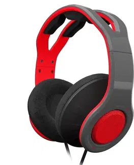 Slúchadlá Gioteck - TX30 Stereo Game & Go Headset Red Grill for PS5, PS4, Xbox Series, Xbox One, Switch & Mobile TX30NSW-11-MU