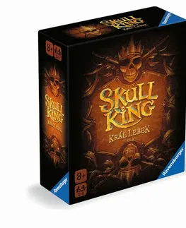 Hračky spoločenské hry - hracie karty a kasíno RAVENSBURGER - Skull King: Kráľ lebiek