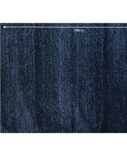 Koberce a koberčeky KONDELA Aruna koberec 170x240 cm tyrkysová