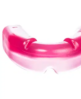 hokej Detský chránič zubov na pozemný hokej FH100 slabej intenzity ružový