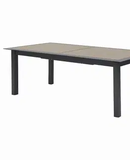 Stolčeky Hliníkový stôl VERMONT 216/316 cm (antracit)