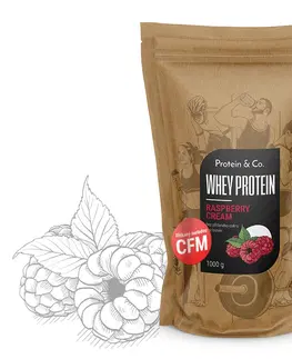 Proteíny Protein&Co. CFM Whey protein 80 1000 g Zvoľ príchuť: Chocolate brownie
