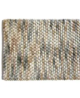 Koberčeky a rohože do kúpeľne Kúpeľňový koberček Mosaic 50x80 cm, béžovo sivá