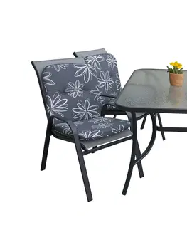 Záhradné kreslá a stoličky Záhradná stolička XT1012C (ZWC-2429) ROJAPLAST Čierna