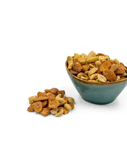 Orechy a sušené ovocie Protein & Co. HoneyNut & Salt – orechová zmes 250 g
