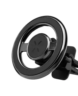 Držiaky na mobil FIXED MagMount Vent Magnetický kovový držiak do ventilácie s podporou MagSafe, čierna FIXMMT-V-BK