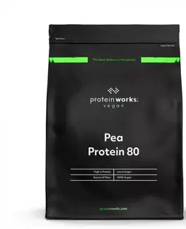 Vegánske proteíny TPW Hrachový proteín Pea Protein 80 500 g bez príchute