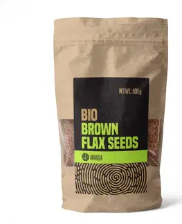 Orechy a semienka VanaVita BIO ľanové semená hnedé 10 x 500 g