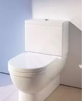 Kúpeľňa DURAVIT - Starck 3 Stojacia kombinačná misa Big Toilet, 435 mm x 400 mm x 735 mm, biely – misa 2104090000