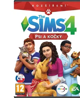 Hry na PC The Sims 4 Psi a kočky  CD-key
