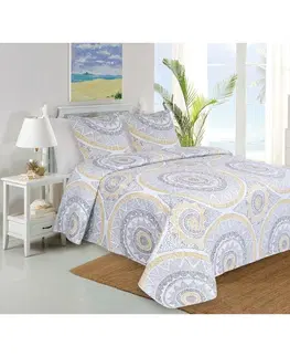 Prikrývky na spanie Jahu Prehoz na posteľ Mandala, 220 x 240 cm, 2x 45 x 45 cm