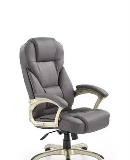 Kancelárske stoličky HALMAR Desmond kancelárske kreslo s podrúčkami sivá