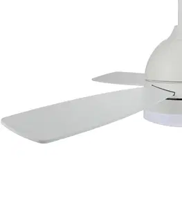 Stropné ventilátory so svetlom Beacon Lighting LED stropný ventilátor Vector DC tichý 122cm CCT diaľkové ovládanie