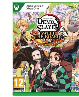 Hry na Xbox One Demon Slayer Kimetsu no Yaiba: Sweep the Board! XBOX Series X