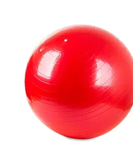 Gymnastické lopty Gymnastická lopta 65 cm s pumpičkou, červená