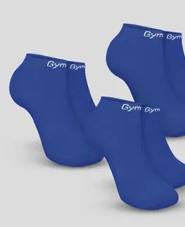 Spodné prádlo a plavky GymBeam Ponožky Ankle Socks 3Pack Blue  M/LM/L