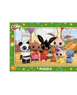 Hračky puzzle DINO - Bing V Škôlke 15 Doskové Puzzle