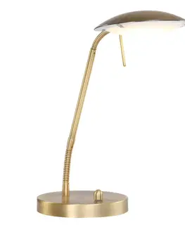 Lampy na nočný stolík Steinhauer Stolná LED lampa Mexlite bronzová