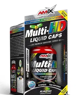 Komplexné vitamíny Multi-HD Liquid Caps - Amix 60 kaps.