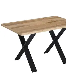 Jedálenské stoly Jedálenský stôl X-210 Dub Wotan