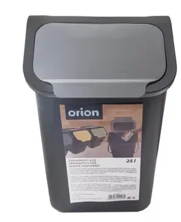 Odpadkové koše Orion Odpadkový kôš na triedený odpad 25 l, sivá