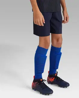 nohavice Detské futbalové šortky Viralto Club tmavomodré