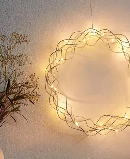 Lighting Dekoračný veniec s LED diódami