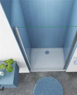 Sprchovacie kúty H K - Sprchové dvere SOLO D1 100 jednokrídlové dvere 99-101 x 185 cm SE-SOLOD1100SET