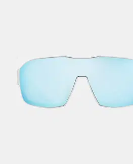 okuliare Lyžiarske a snowboardové okuliare F2 100 do pekného počasia bielo-modré