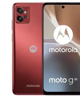 Mobilné telefóny Motorola Moto G32, 8/256GB, red - OPENBOX (Rozbalený tovar s plnou zárukou)