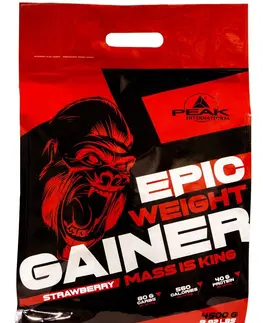 Gainery 21 - 30 % Epic Weight Gainer - Peak Performance 4500 g Strawberry