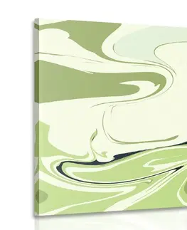 Abstraktné obrazy Obraz abstraktný zelený vzor