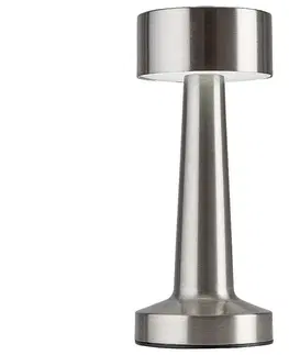 Lampy Rabalux Rabalux 74208 - LED Nabíjacia dotyková stolná lampa SENAN LED/2,7W/5V chróm 