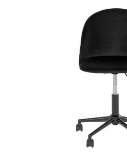Kancelárske stoličky Norddan Dizajnová kancelárska stolička Ernesto čierna