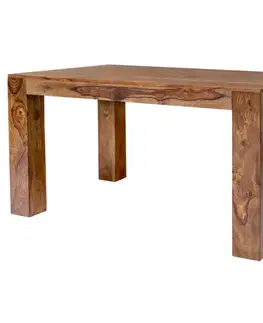 Jedálenské stoly Jedálenský stôl Tara 140x90 indický masív palisander