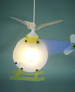 Závesné svietidlá Niermann Standby Závesná lampa Helikoptéra pre deti