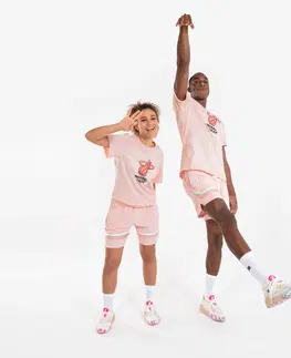 nohavice Basketbalové šortky SH 900 NBA Miami Heat muži/ženy fialové