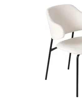 Jedálenské stoličky a kreslá Jedálenská stolička 2 ks CHRYSAOR Dekorhome Čierna / svetlosivá