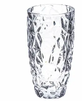 Vázy sklenené Sklenená váza Arezzo, 9 x 18,5 cm
